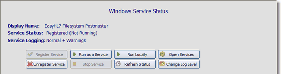 FSPM Service Status (Professional Version)