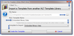 Creating New Templates in a Library