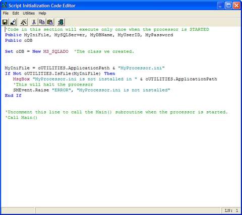 InitializationCode