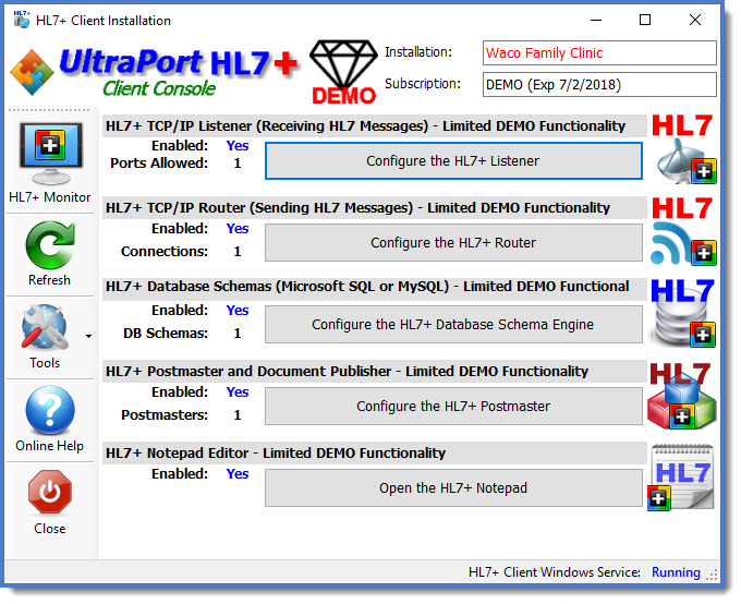 Same Installation on the Client Computer / Server