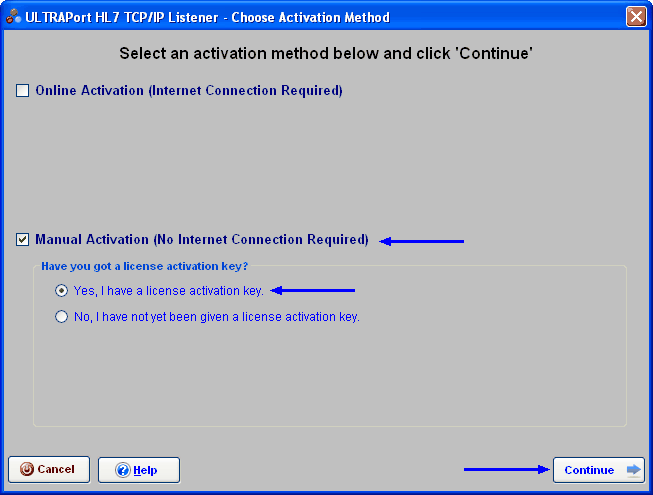 Manual Activation (Again)